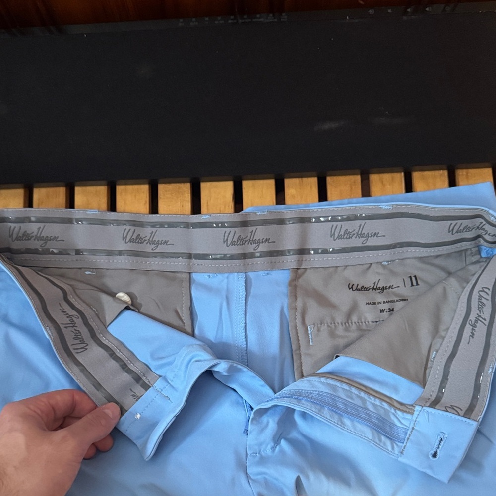 Walter Hagen Sky Blue Golf Shorts